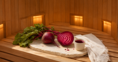 beets and sauna