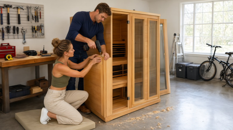 sauna assembly guide